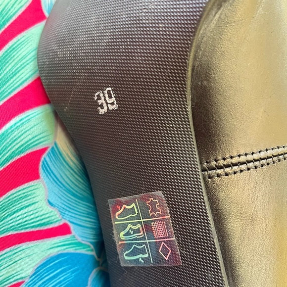 Stiletto Leather Boots with Back Zip Closure Size 39 VGUC - Picture 7 of 16